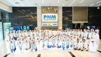 Reward Umrah PNM: 101 Nasabah Mekaar Diberangkatkan ke Tanah Suci