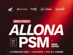 Tiket PSM Makassar Vs Dewa United Mulai Dijual, Berikut Harga-Cara Belinya
