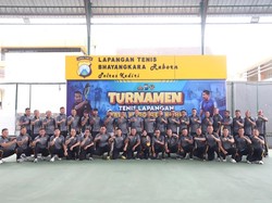 Polres Kediri Gelar Turnamen Tenis Kapolres Cup 2026