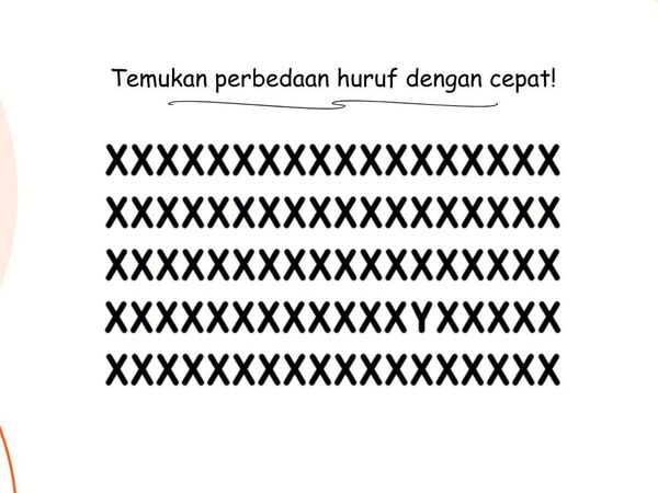 Tes Ketajaman Saraf Mata, Coba Temukan Apa yang Beda!