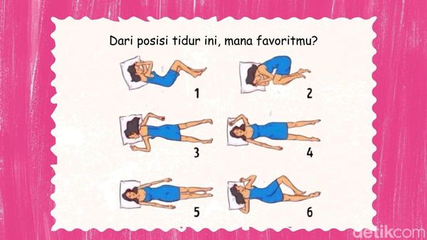 Ternyata Posisi Tidur Bisa Ungkap Kepribadian, Pilih Nomor Berapa?