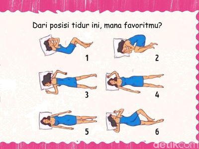 Ternyata Posisi Tidur Bisa Ungkap Kepribadian, Pilih Nomor Berapa?