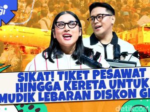 Sikat! Tiket Pesawat hingga Kereta untuk Mudik Lebaran Diskon Gede