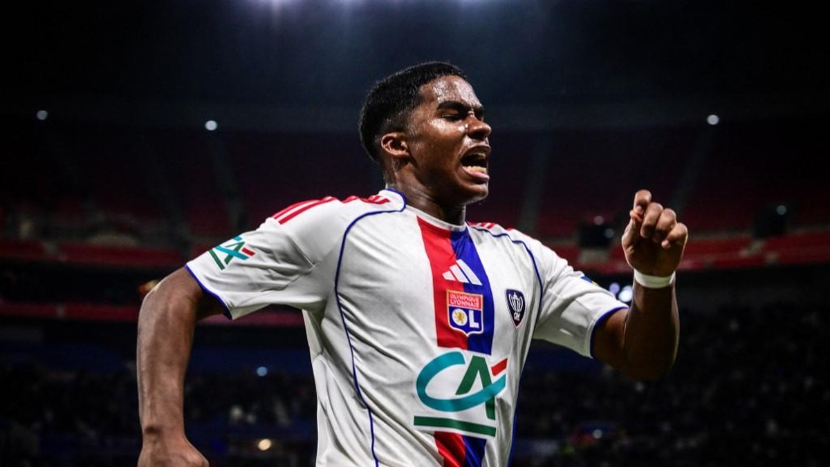 Endrick bakal balik ke Real Madrid musim depan. (Foto: AFP/OLIVIER CHASSIGNOLE)