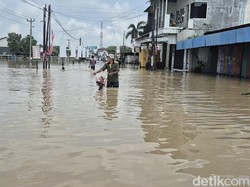 4 Desa di Kendal Masih Kebanjiran Imbas Sungai Blorong Meluap