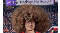 Meme Kocak Fans Gondrong Gagal Cukur Gegara MU Imbang