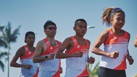 Kisah 2 Pelari Indonesia Taklukkan Dinginnya Xiamen