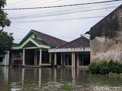 Banjir Gresik Selatan, 1.083 Rumah di Wringinanom Terendam