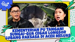 Video: Kementerian PU Tangani Sungai-Gua Cegah Longsor Lubang Raksasa di Aceh Meluas