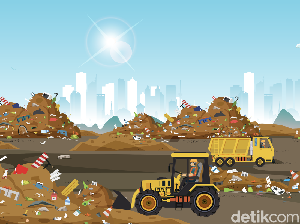 SPPG di Bandung Sumbang 60 Ton Sampah Per Hari