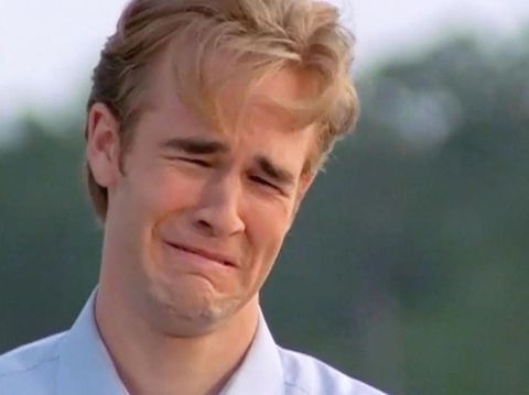 James Van Der Beek dalam Dawson's Creek (2000). (The WB)