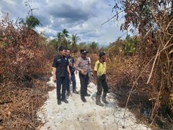 Polres Inhil Respons Cepat 110: Karhutla Padam, Pelaku Ditangkap