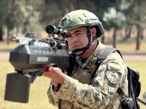Video Meksiko Pamer Senjata Anti-Drone untuk Pengamanan Piala Dunia 2026