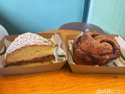 Sedapnya Sarapan  Brioche Cinnamon Roll hingga Kopi di Bakery Halal di Singapura