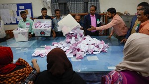 Pemilu ke-13 Bangladesh Berlangsung, Penghitungan Suara Dimulai