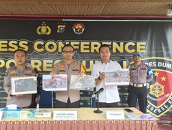 Polres Dumai Tangkap Perambah Kawasan Konservasi, Alat Berat Disita