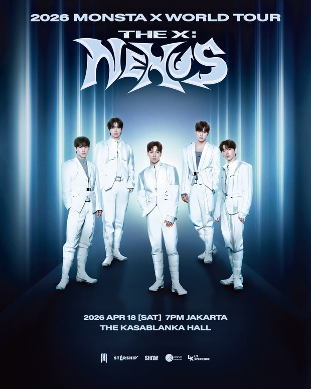 Poster konser MONSTA X di Jakarta/ Foto: instagram.com/litxperience.id Poster konser MONSTA X di Jakarta/ Foto: instagram.com/litxperience.id