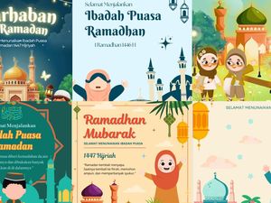 25 Poster Ramadhan Anak SD dengan Animasi Lucu, Lengkap dengan Ucapan