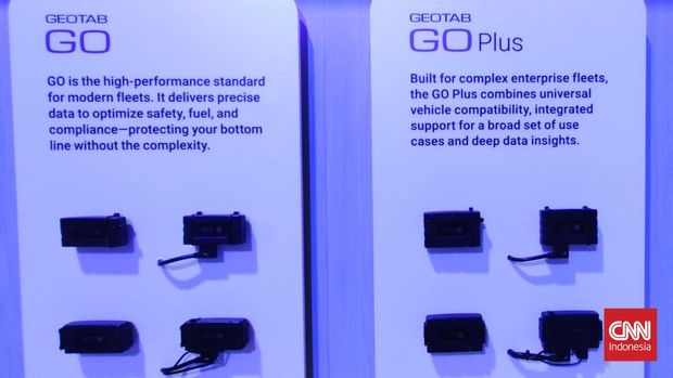 Produk Geotab GO dan Geotab GO Plus yang diluncurkan di Geotab Connect 2026.