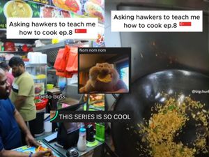 Tak Cuma Makan, Kreator Ini Belajar Masak Langsung dari Penjual!