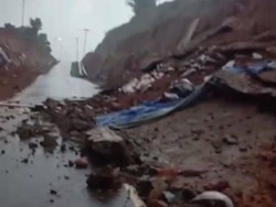 TPT Longsor di Lingkar Utara Jatigede, Jalur Ditutup Sementara