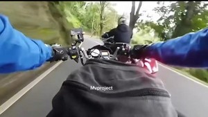 Viral! Pemotor Masuk Jurang Usai Digunting Moge di Cianjur