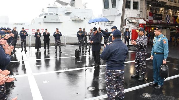 TNI Angkatan Laut mendapat kekuatan tempur baru dengan kehadiran kapal perang terbaru, KRI Prabu Siliwangi-321.