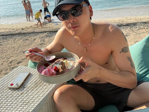 Momen Baskara Mahendra Kulineran di Lombok hingga Bangkok