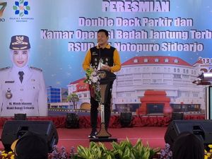 RSUD Notopuro Sidoarjo Kini Punya Parkir Double Deck, Tampung 235 Mobil
