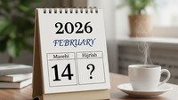 Kalender Hijriah Hari Ini 14 Februari 2026: Tanggal, Bulan, dan Tahunnya