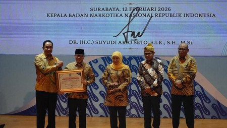Peluncuran 'Jawa Timur Bersinar', Kepala BNN Bicara Satu Komando Lawan Narkoba