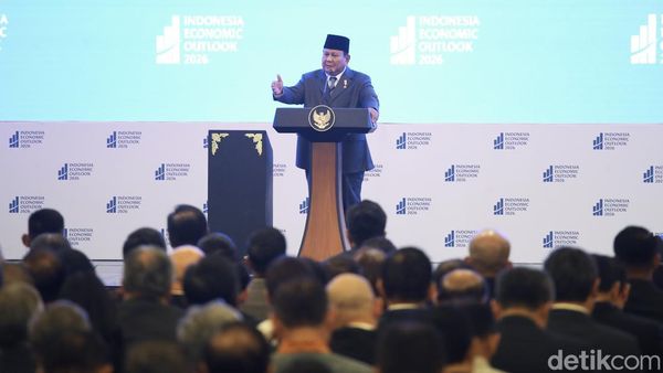 Prabowo Subianto Paparkan Arah Ekonomi Nasional di Economic Outlook 2026