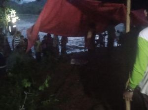 Lansia Hilang Terseret Arus Saat Seberangi Sungai di Bima