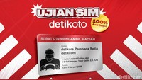 Merasa Jago Nyetir? Buktikan di Kuis Ujian 'SIM' DetikOto, Ada Hadiahnya!