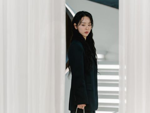 The Art of Sarah Shin Hae-sun as Sarah Kim in The Art of Sarah Cr. Kim Eun jeong/Netflix © 2026