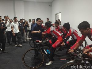 Menpora Erick Thohir Tinjau Paralympic Training Center, Sapa Para Atlet