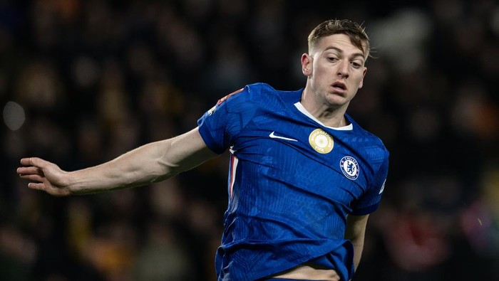 Liam Delap sempat bikin aksi bodoh dengan membuat selebrasi dulua yang ternyata tak jadi gol di laga Hull City vs Chelsea di Piala FA.