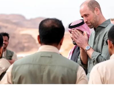 Potret Pangeran William Kunjungi Arab Saudi, Singgah di Al Ula
