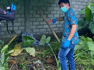 Pria Lansia Ditemukan Tewas Membusuk di Lahan Kosong Mataram