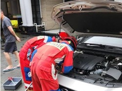 Sanca Albino Warga Jaktim Menghilang, Ternyata Ngumpet di Kap Mobil