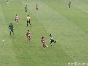 Perkasa! Bermain dengan 10 Orang, PSS Sleman Libas Deltras FC 3-1