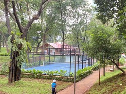 Melihat Taman Bendera Pusaka yang Segera Dibuka, Ada Lapangan Padel-Badminton