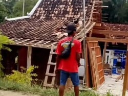 Heboh Rumah di Grobogan Dibelah Jadi 2 Buntut Ribut Suami-Istri