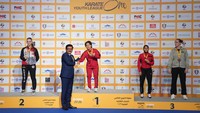 Karateka Zaskia Putri Boyong Emas di Youth League 2026