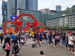 Warga Tumpah Ruah Nikmati CFD di HI: Puas-puasin Sebelum Puasa