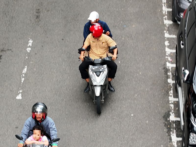 ETLE Drone rekam pengendara yang langgar aturan lalu lintas di Jakarta