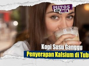 Mitos atau Fakta: Kalsium Susu Tak Maksimal Karena Kopi