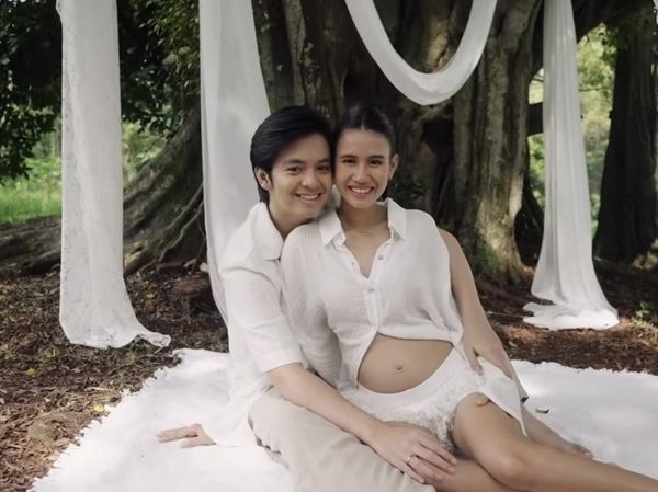 Foto Gender Reveal Kehamilan Shenina Cinnamon-Angga Yunanda, Simpel Intimate