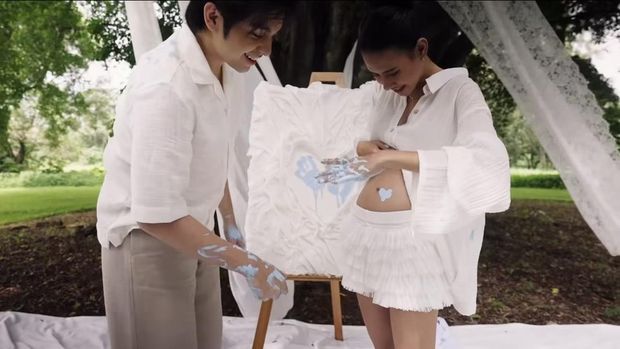 Shenina Cinnamon dan Angga Yunanda