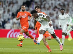 Klasemen Liga Spanyol: Madrid Ganyang Sociedad 4-1, Gusur Barca dari Puncak